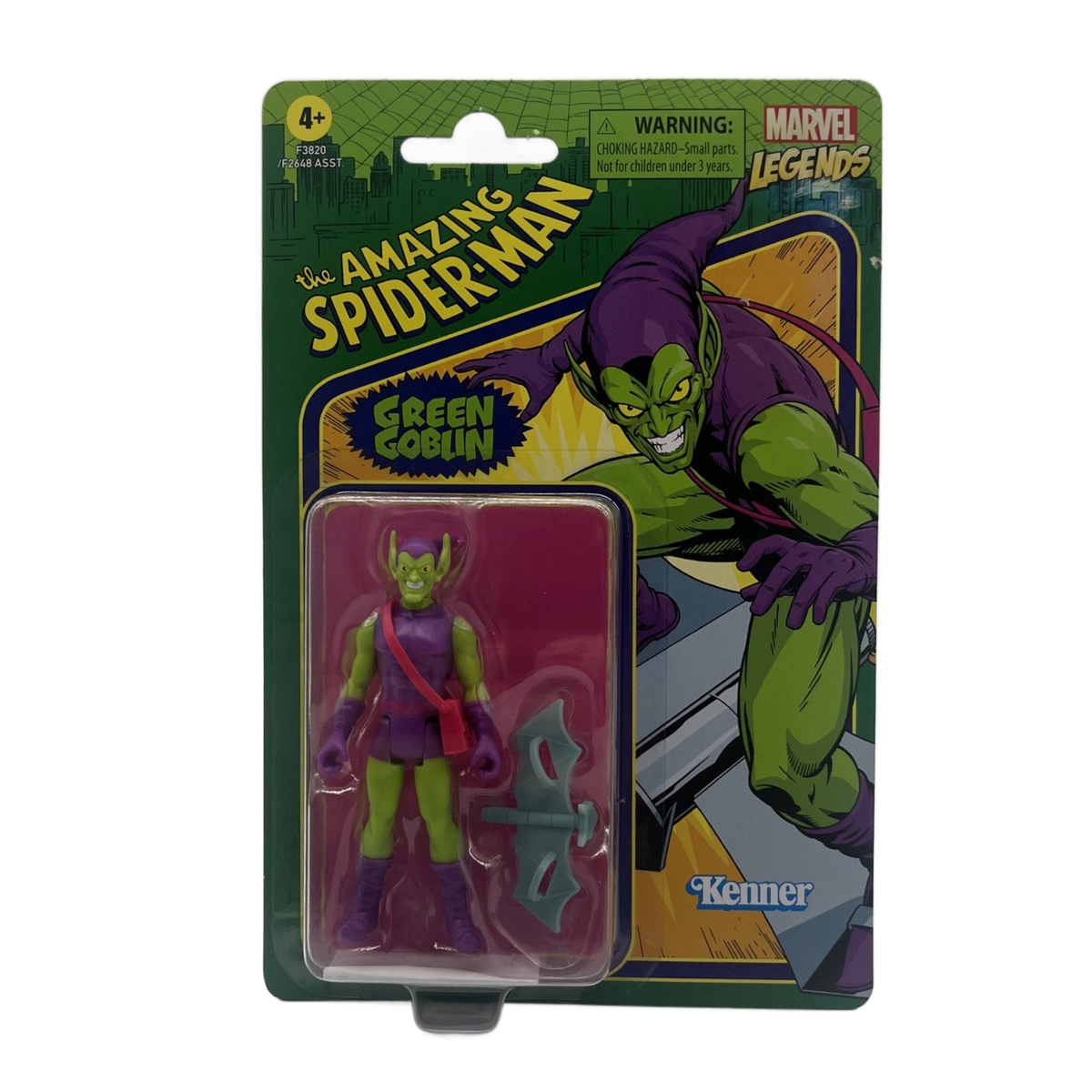 Marvel Legends Series Green Goblin 3.75" Kenner Retro Action Figure 2022 New