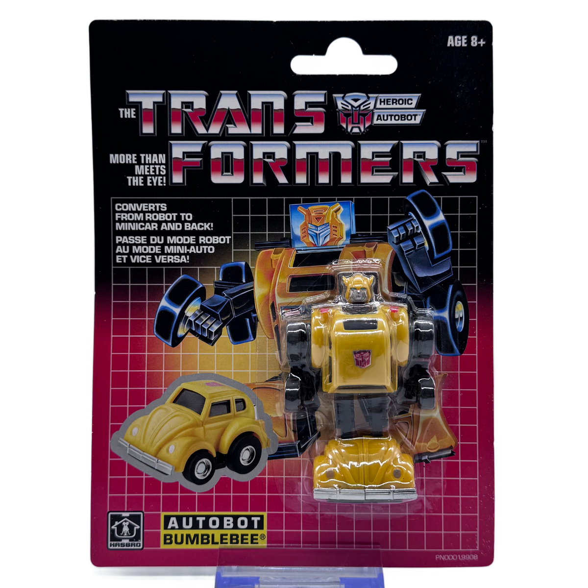 Hasbro Transformers G1 Autobot Bumblebee — 2017 Reissue, New Carded