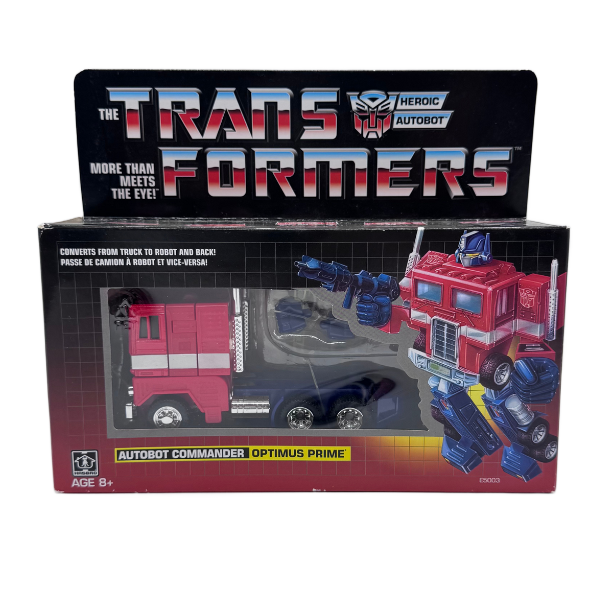 Hasbro Transformers G1 Autobot Commander Optimus Prime — 2018 reissue