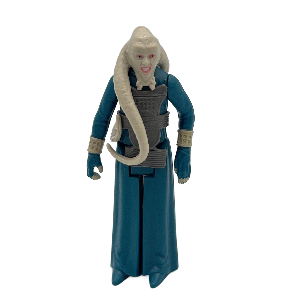 1983 Kenner Star Wars BIB FORTUNA – Taiwan Green Robe w/ Armor No Staff – VTG