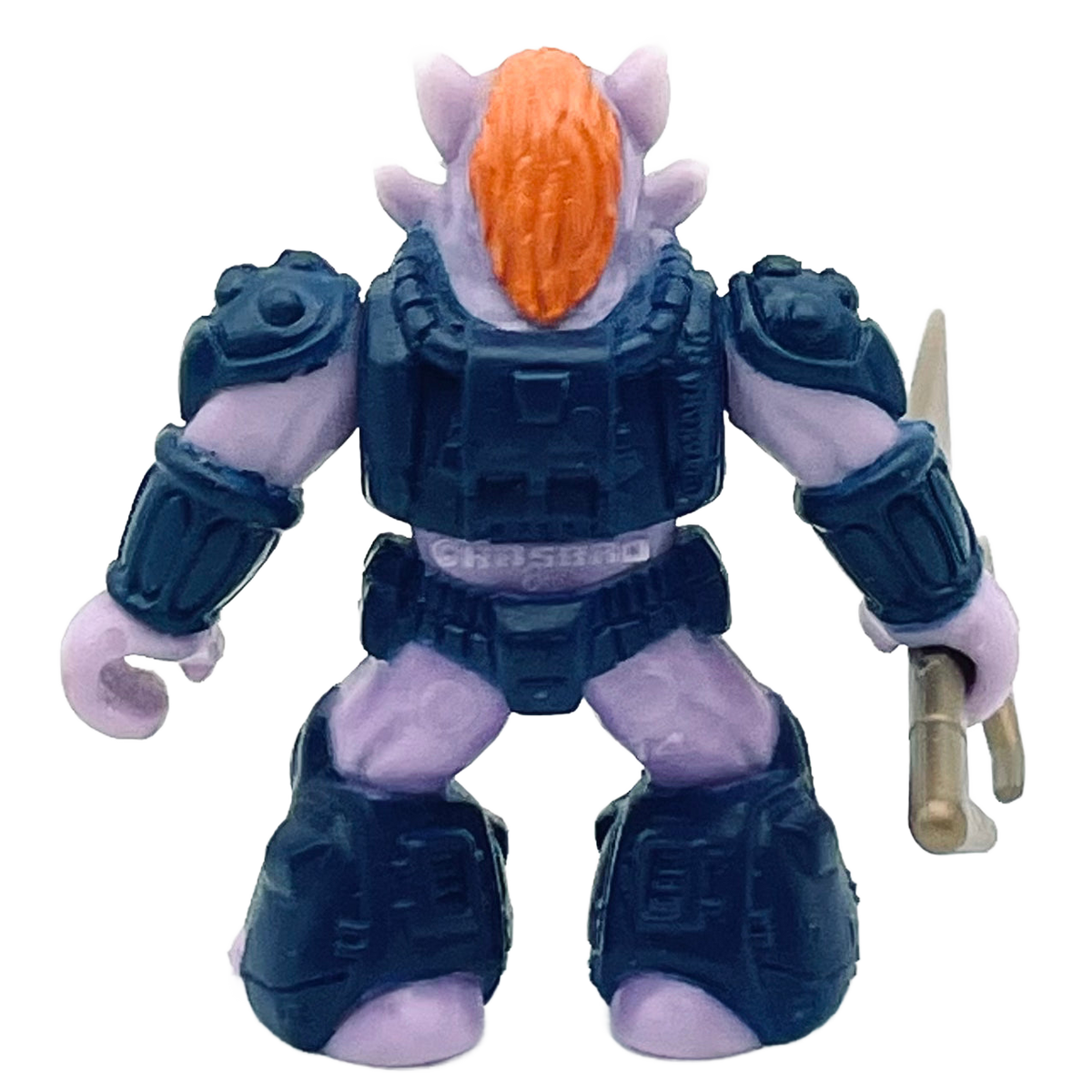 Swiney Boar — Wood Rub — Battle Beasts Figure (Hasbro/Takara, 1986)