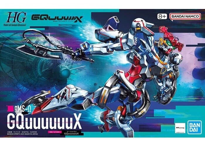 HG 1/144 G-Quuuuuuux Model Kit – Factory Sealed