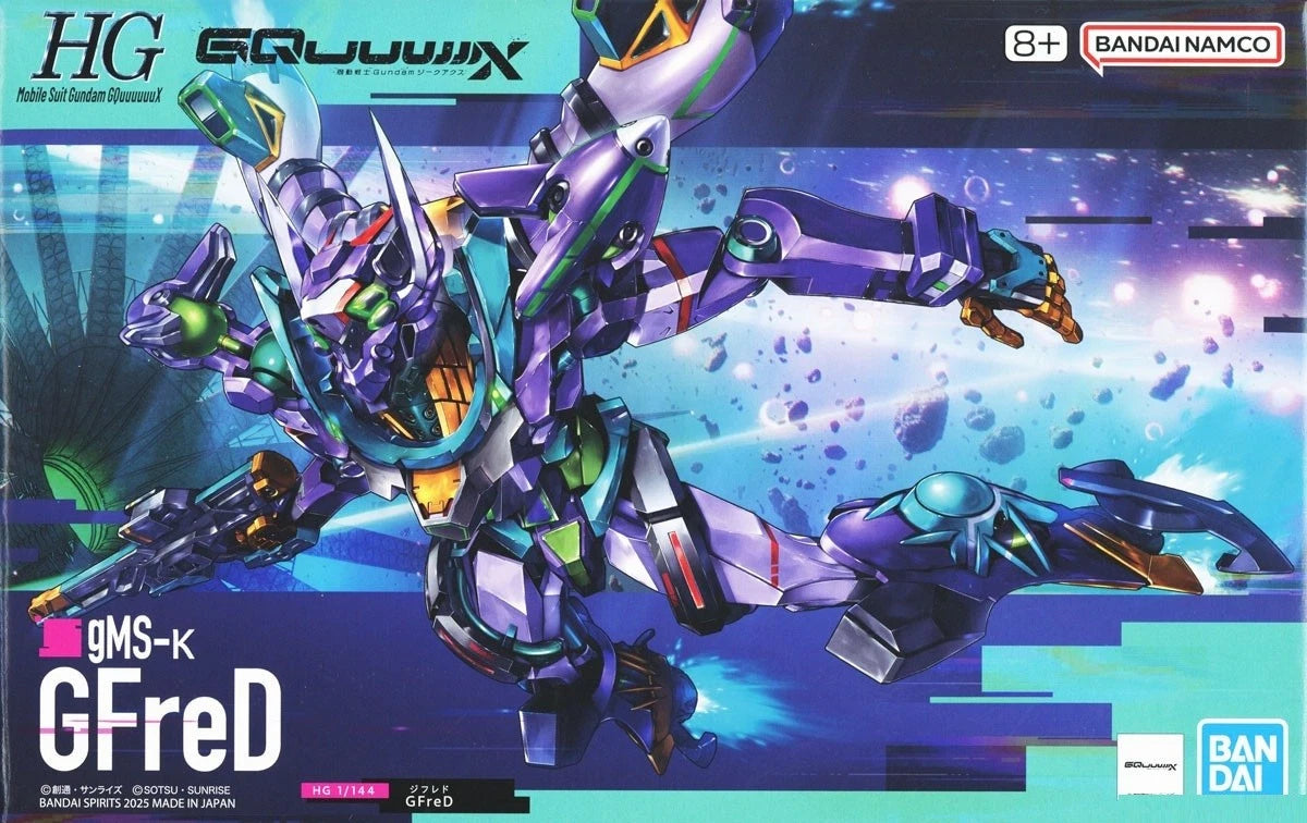 HG 1/144 Gfred Model Kit (G-Quuuuuuux) – Factory Sealed