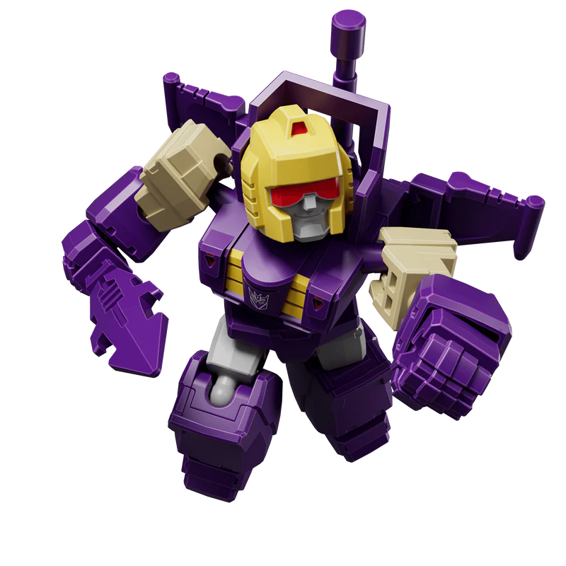 Blokees Transformers Defender Version Wave 4 Tyrants Fury  Mini Model Kit - Blind Box