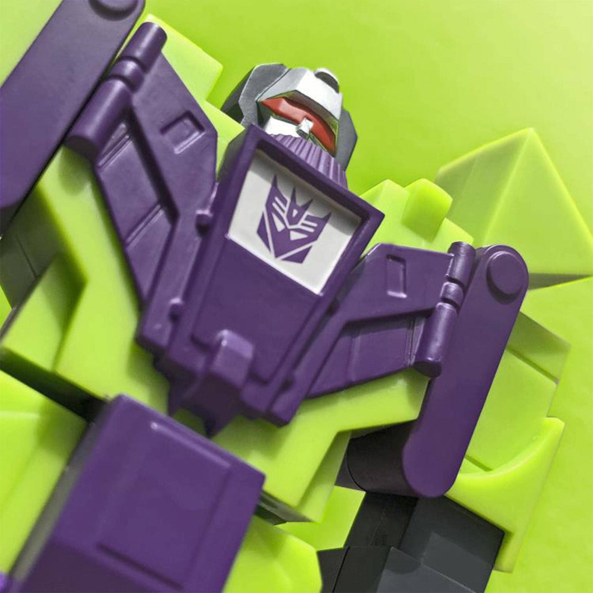 Transformers Super7 ReAction Figure | Devastator - Unpunched w/ Protective Case