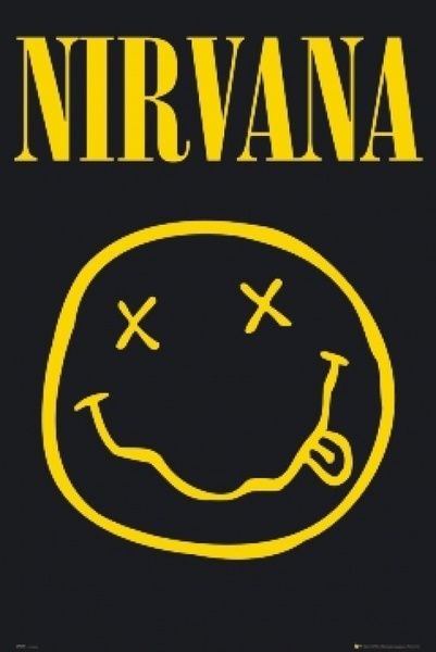 Nirvana - Smiley Face - POSTER