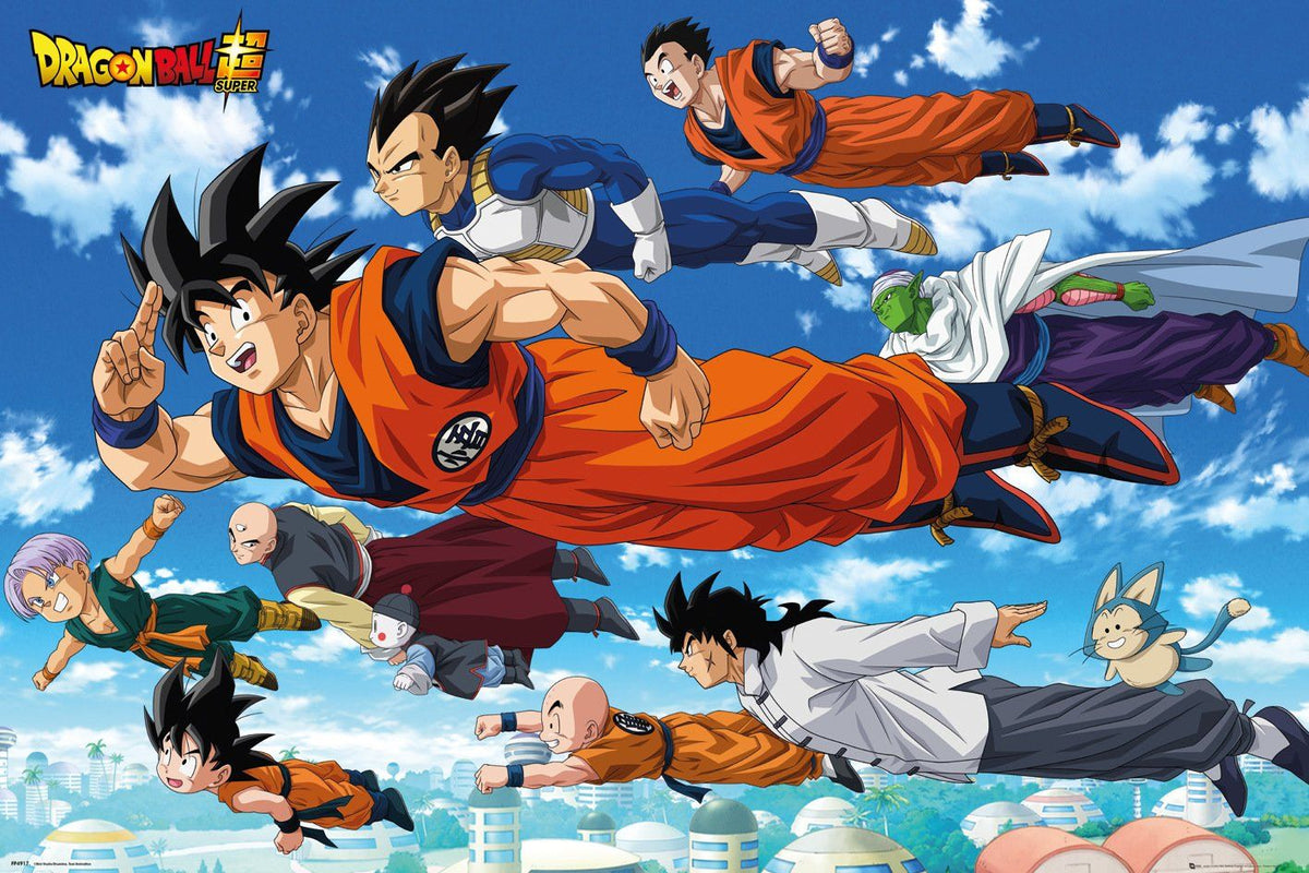 Dragon Ball Z - Super Flying - POSTER