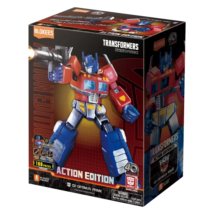 Transformers G1 Optimus Prime Blokees Action Edition Model Kit