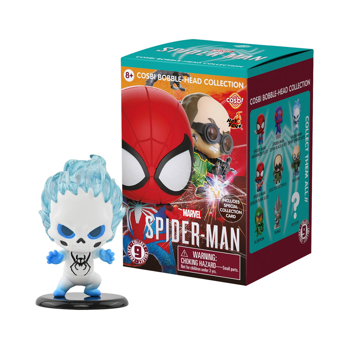 YuMe Marvel's Spider-Man Cosbi Bobble-Head Collection
