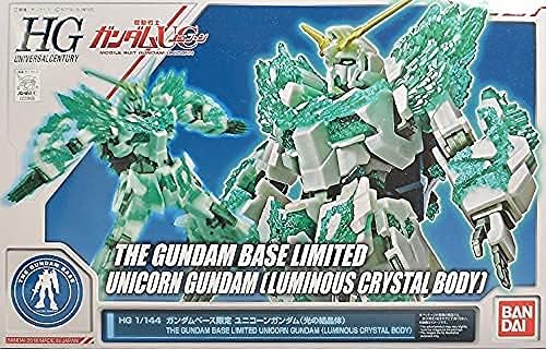 BANDAI HG 1/144 Gundam Base Unicorn Gundam Luminous Crystal Body US seller
