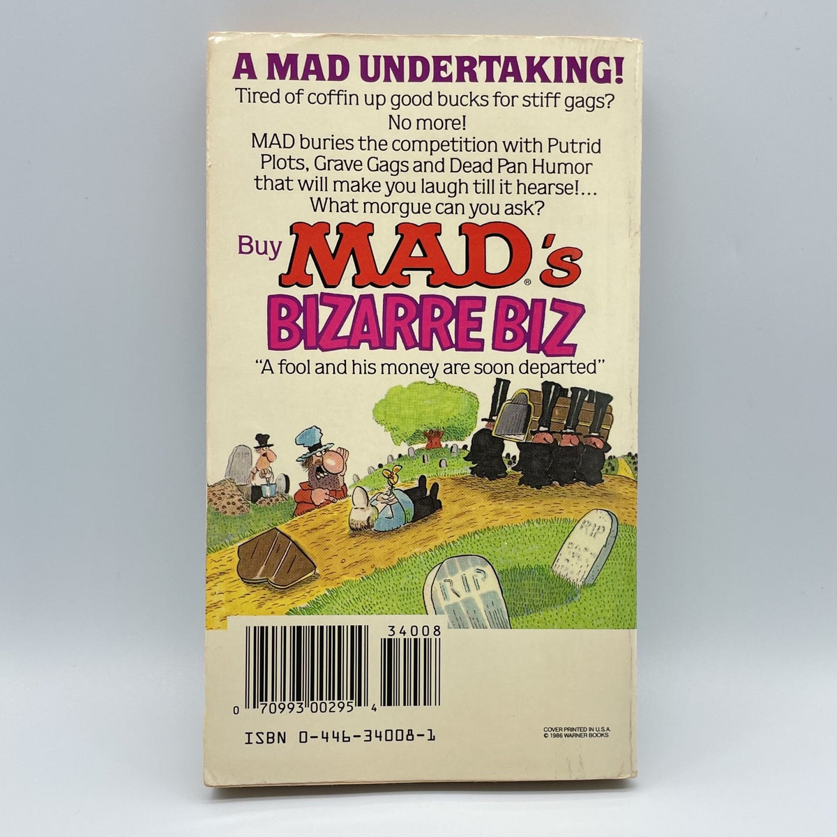 1987 Don Edwing's Mad’s Bizarre Biz – First Printing – Vintage Paperback - GOOD
