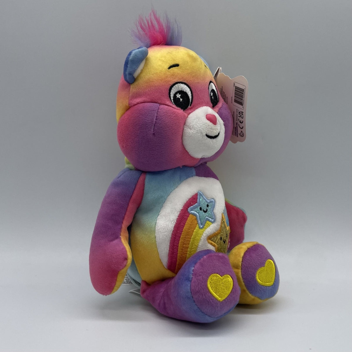2022 Care Bears Bestie -  Dare To Care Bear – Tie Dye - USED Good w/ Tags