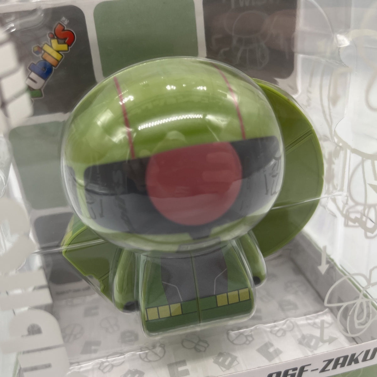 Bandai America – MS Gundam Zaku II – Charaction Cube Puzzle – NIB Rubik’s Style