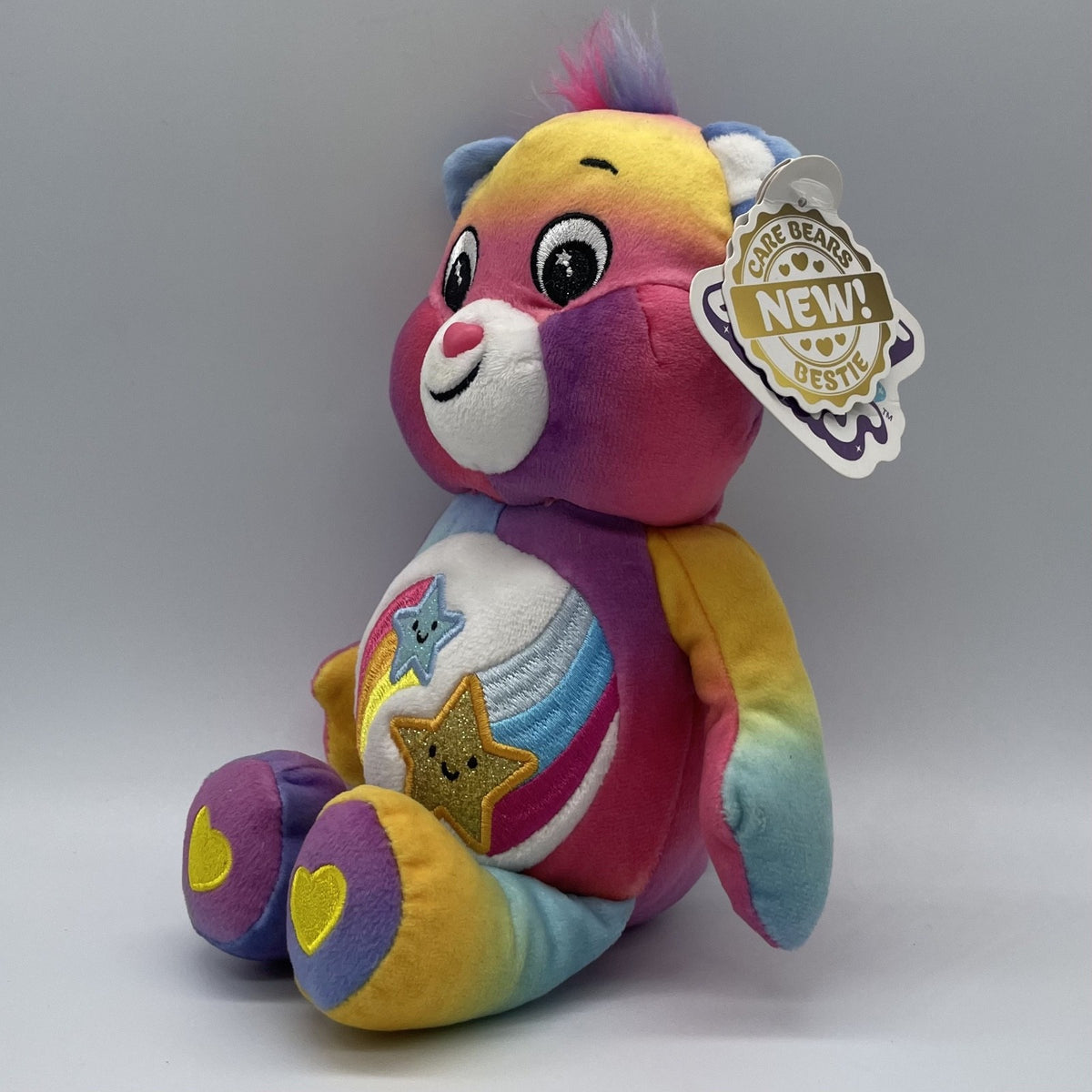 2022 Care Bears Bestie -  Dare To Care Bear – Tie Dye - USED Good w/ Tags