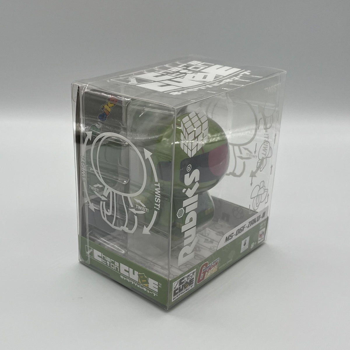 Bandai America – MS Gundam Zaku II – Charaction Cube Puzzle – NIB Rubik’s Style