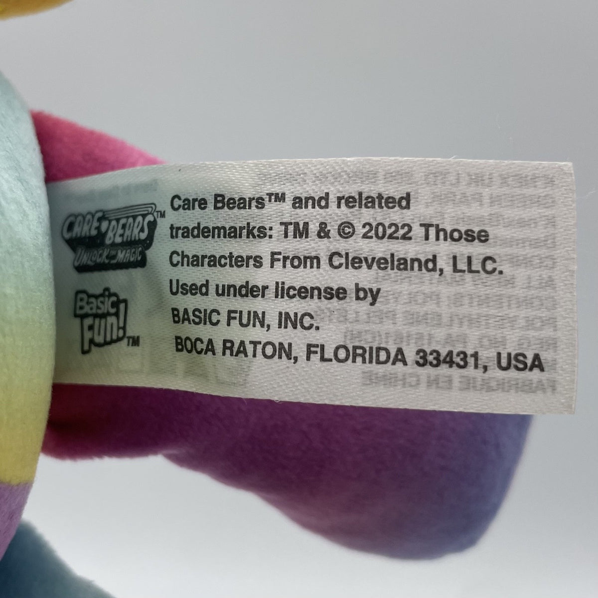 2022 Care Bears Bestie -  Dare To Care Bear – Tie Dye - USED Good w/ Tags