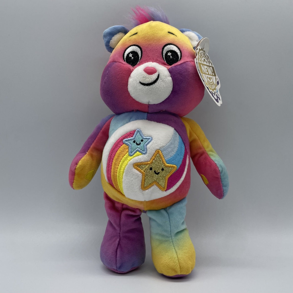 2022 Care Bears Bestie -  Dare To Care Bear – Tie Dye - USED Good w/ Tags