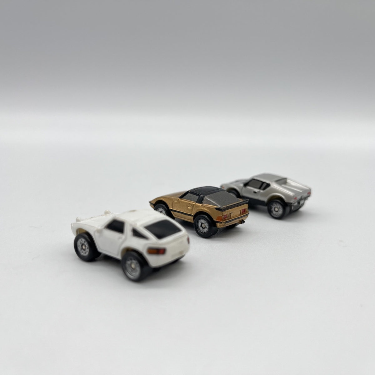 1988 Galoob Micro Machines #12 EUROPEAN EXOTICS – Lot of 3 – No Ferraris – VTG