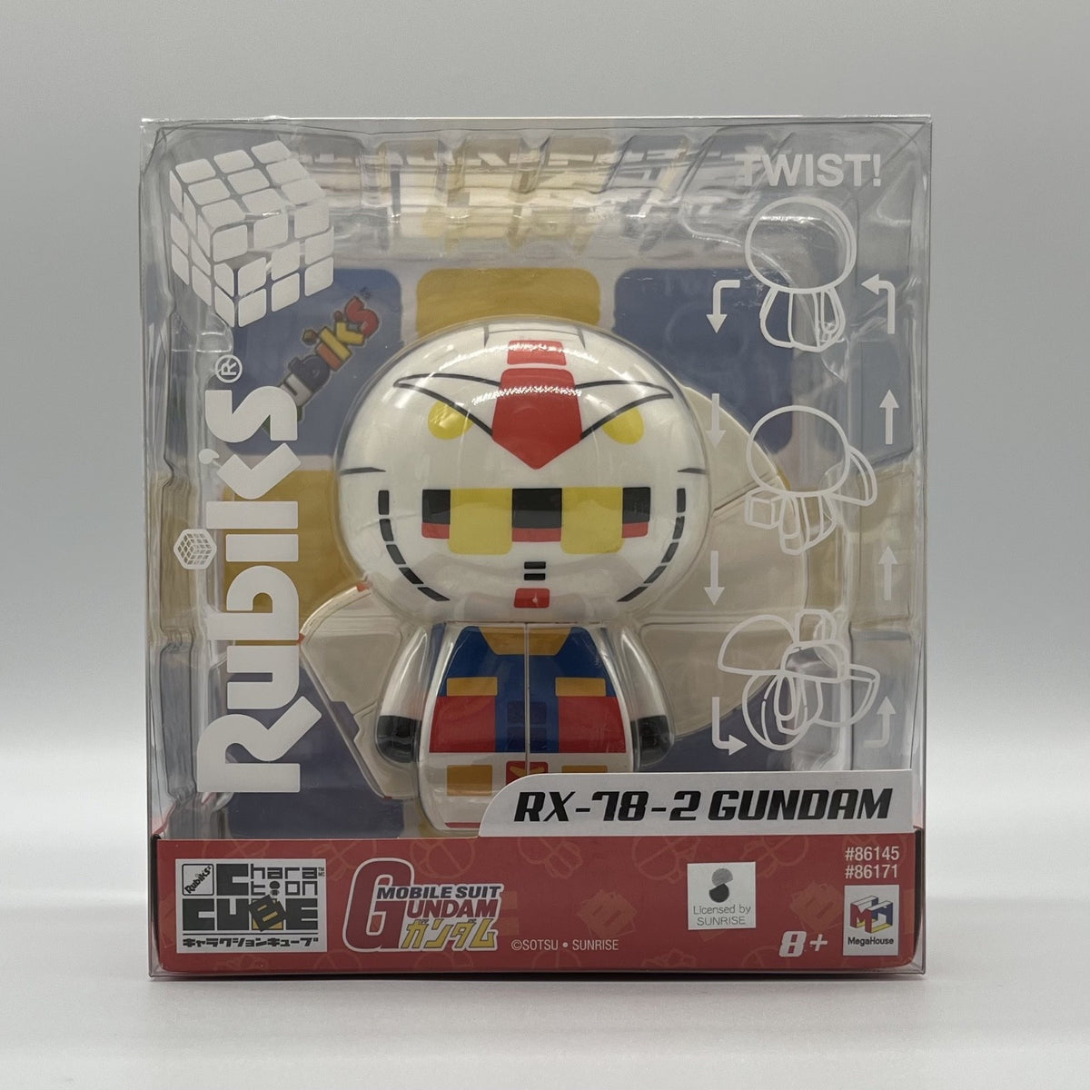 Bandai America – MS Gundam RX-78-2 – Charaction Cube Puzzle – NIB Rubik’s Style