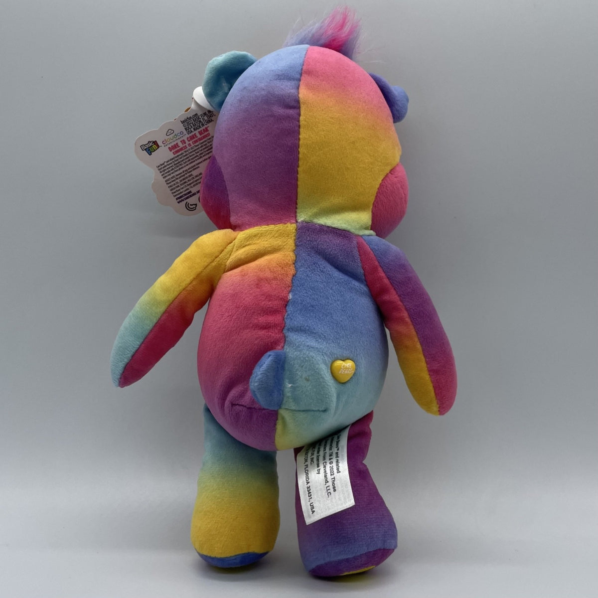 2022 Care Bears Bestie -  Dare To Care Bear – Tie Dye - USED Good w/ Tags