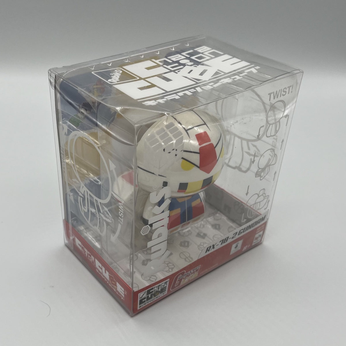 Bandai America – MS Gundam RX-78-2 – Charaction Cube Puzzle – NIB Rubik’s Style