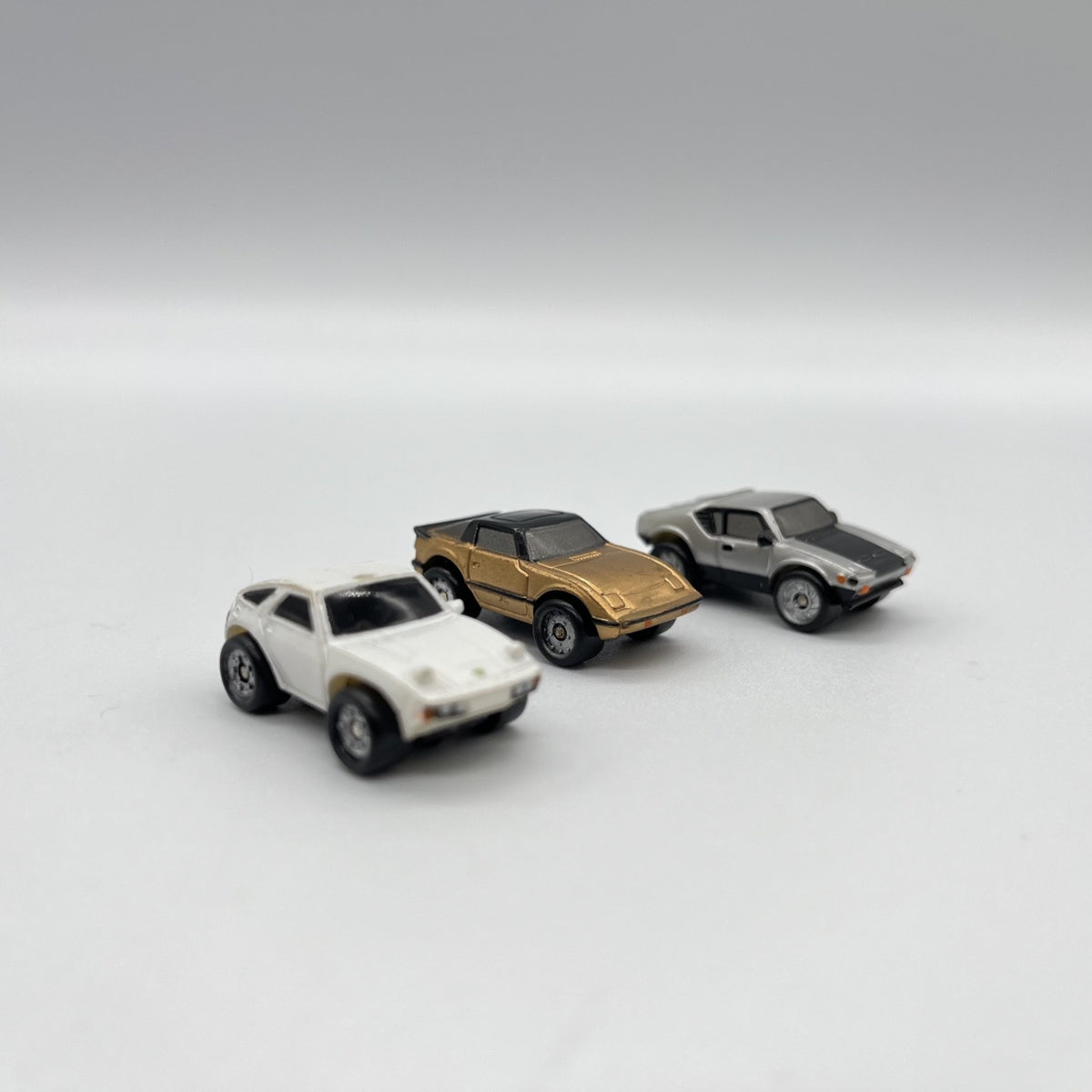1988 Galoob Micro Machines #12 EUROPEAN EXOTICS – Lot of 3 – No Ferraris – VTG