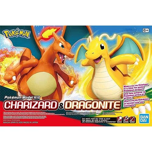 CHARIZARD & DRAGONITE "POKEMON" BANDAI SPIRITS POKEMON MODEL