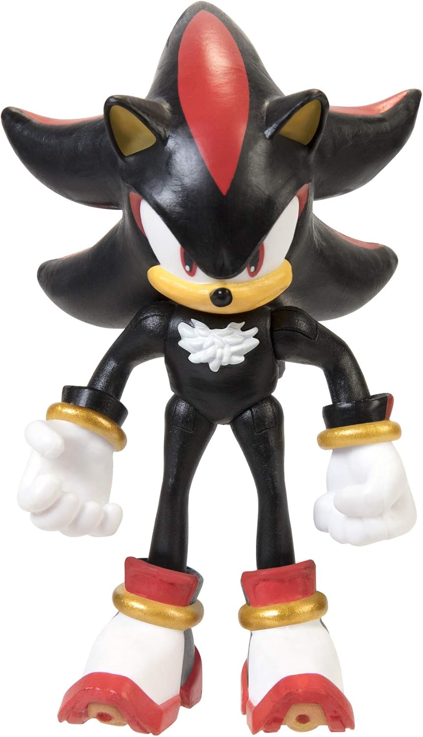 JAKKS Pacific Sonic The Hedgehog Action Figure 2.5 Inch Shadow Collectible Toy