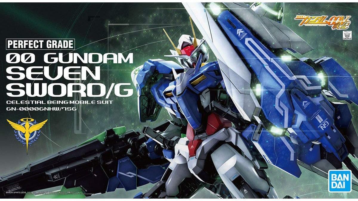 Bandai PG 1/60 GN-0000GNHW/7SG 00 Gundam Seven Sword/G Model Kit