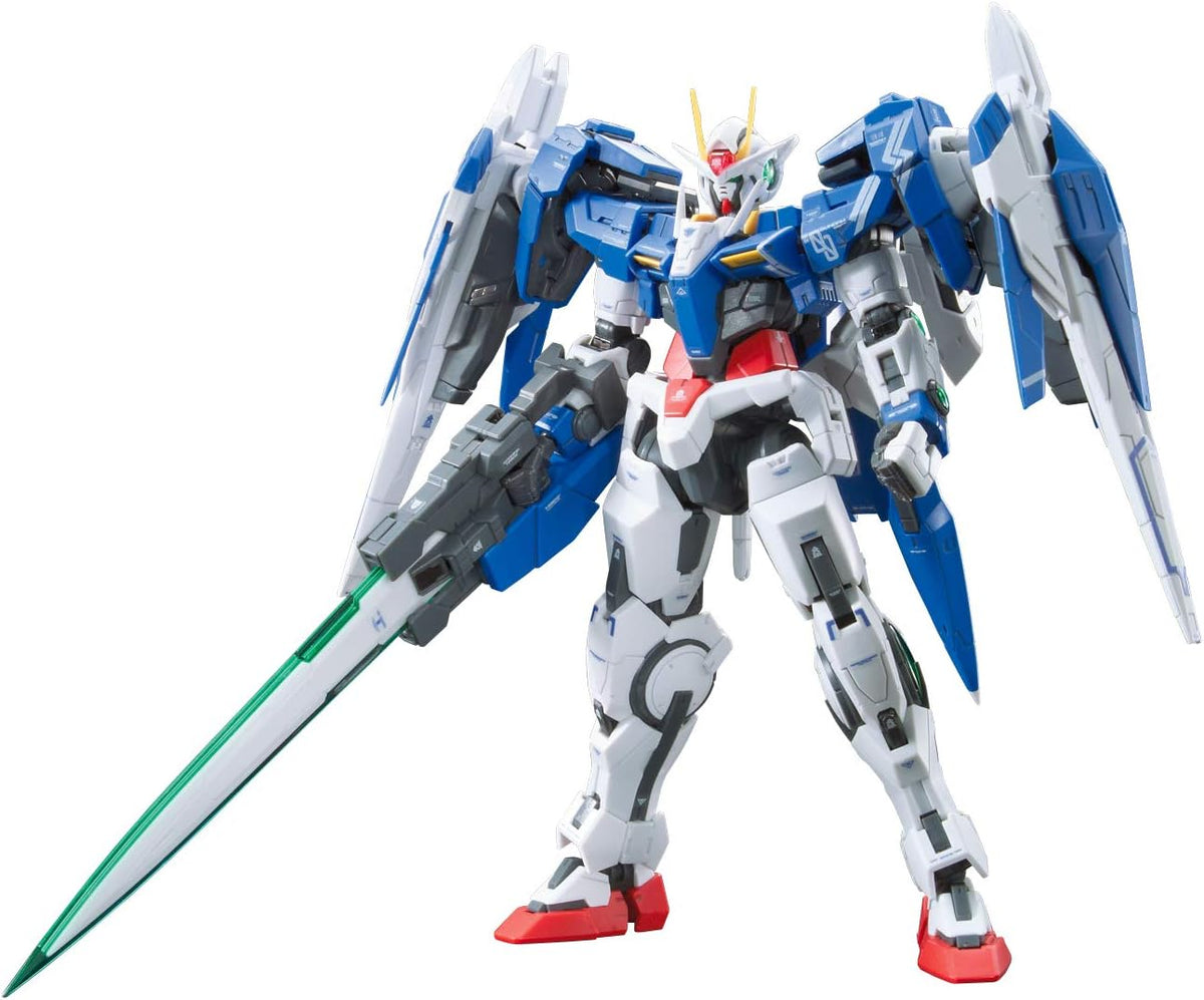 Bandai RG 1/144 GN-0000+GNR-010 00 Raiser Gundam Model Kit - Open Box Complete