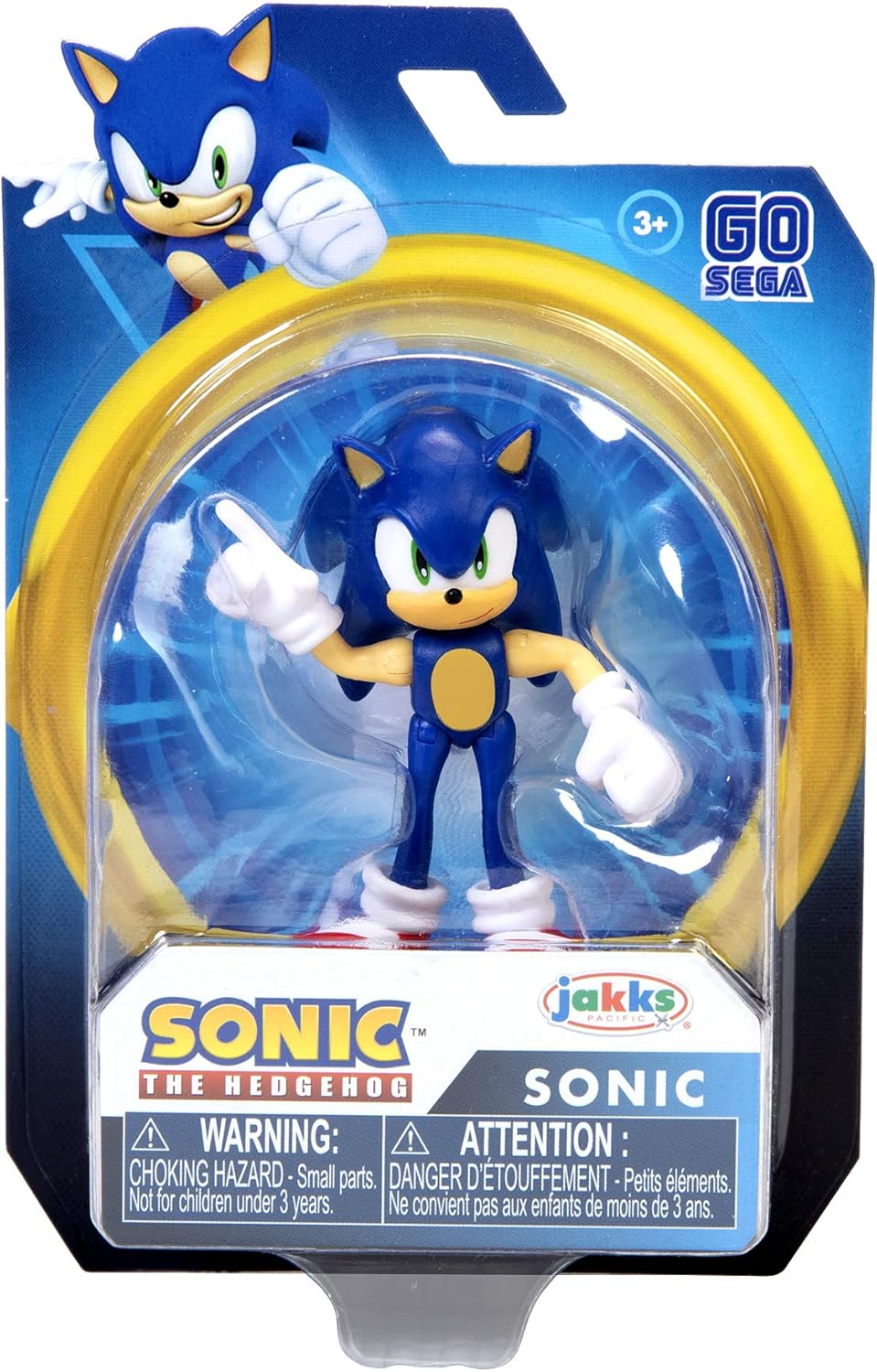 Sonic The Hedgehog Pointing Modern Sonic 2.5-Inch Action Figure