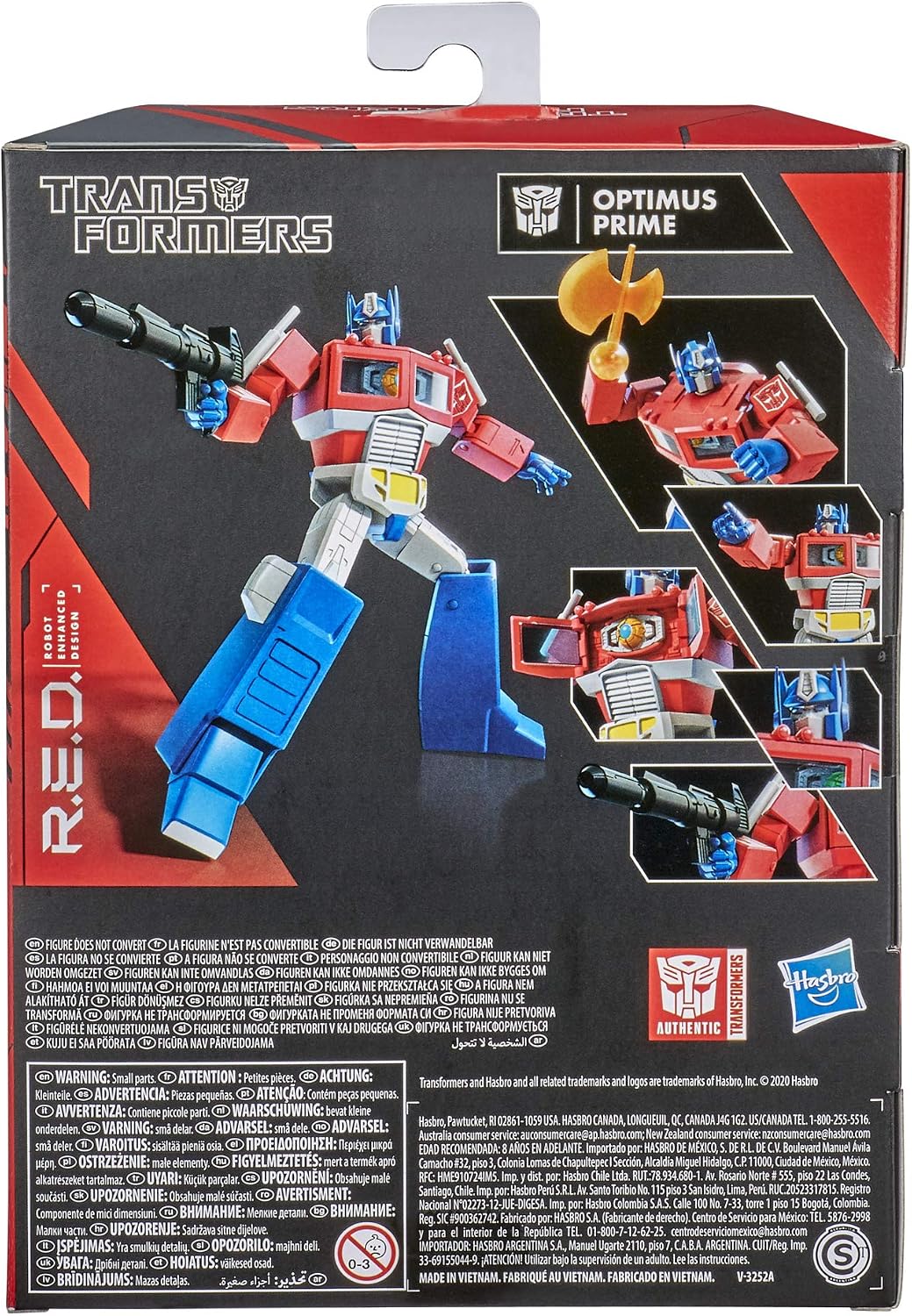 Hasbro Transformers Generations R.E.D. Optimus Prime Action Figure