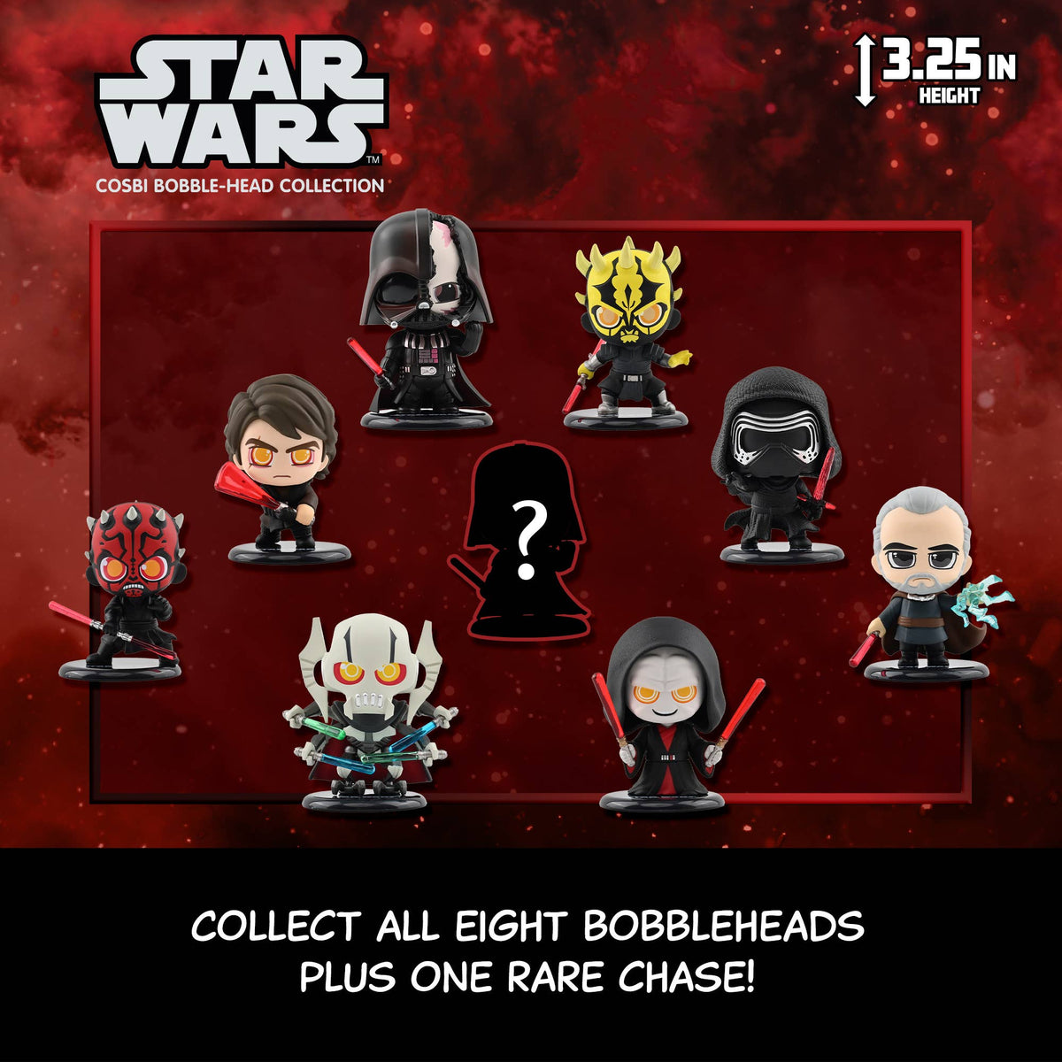 Star Wars Dark Side Bobblehead - Cosbi Blind Box