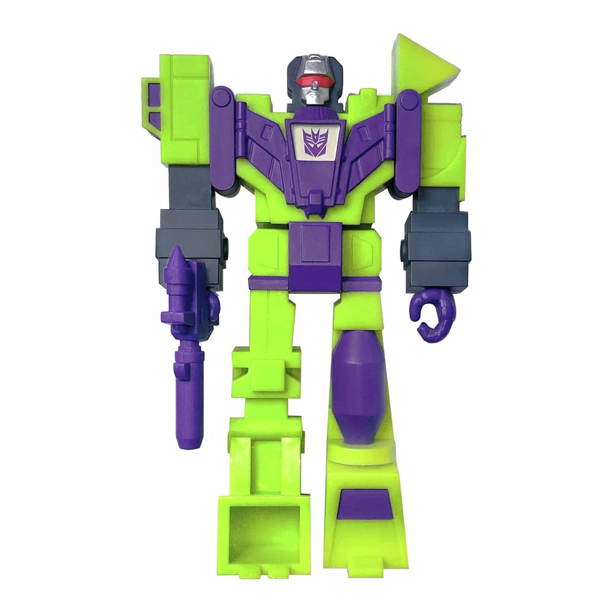 Transformers Super7 ReAction Figure | Devastator - Unpunched w/ Protective Case