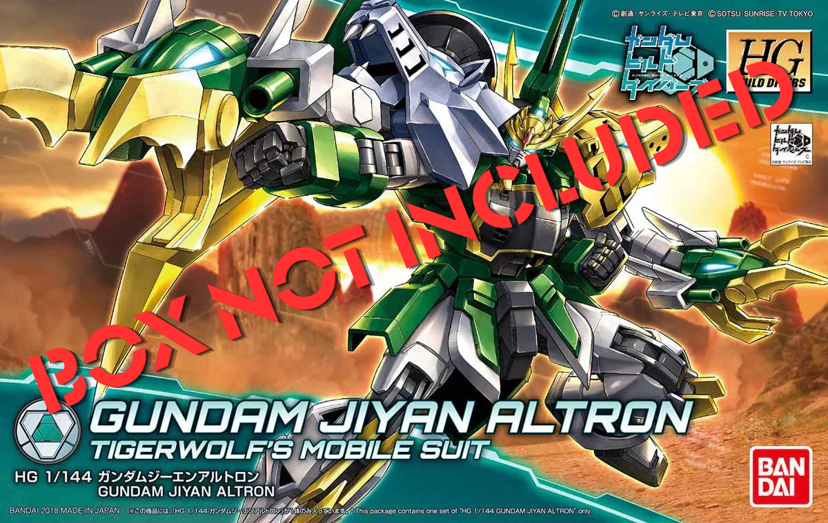 Assembled - Bandai Hobby HGBD 1/144 Gundam Jiyan Altron
