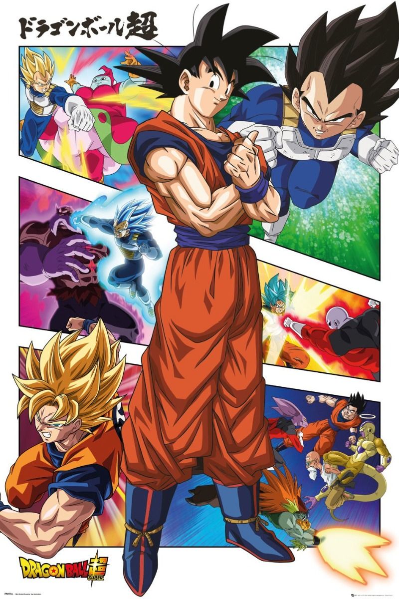Dragon Ball Z - Super Panels - POSTER