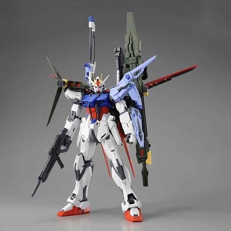 MG 1/100 AQME-X03 Launcher Striker & AQME-X02 Sword Striker  - Gundam SEED (Bandai Namco)