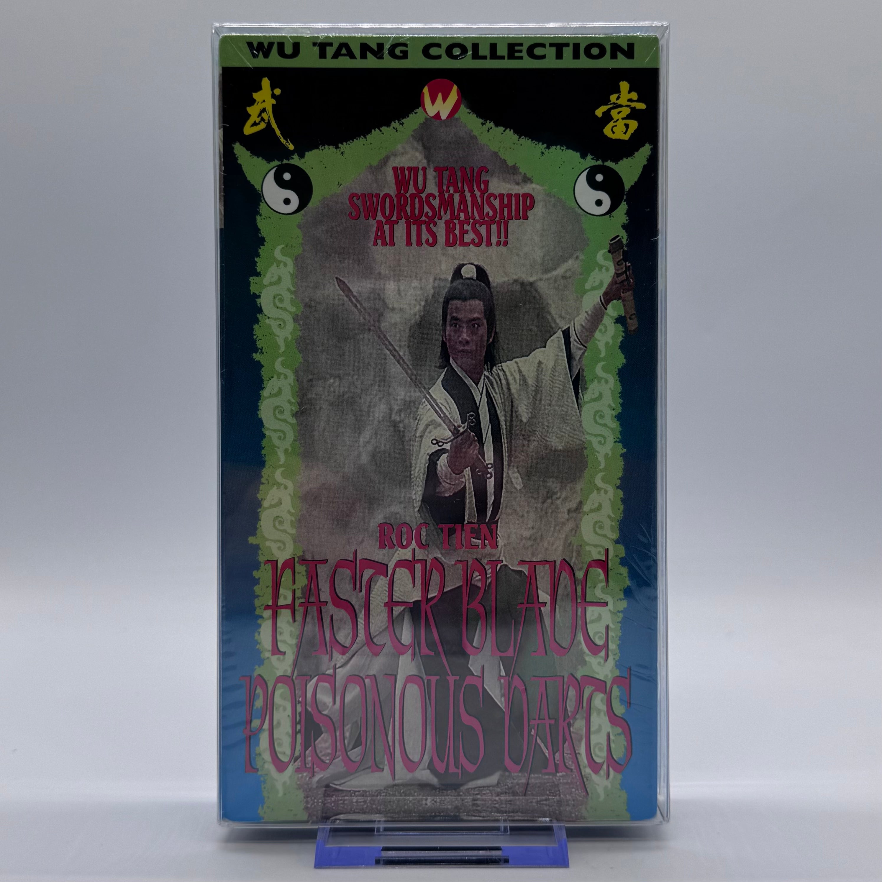 Faster Blade Poisonous Darts VHS (New Old Stock) – Wu Tang Collection