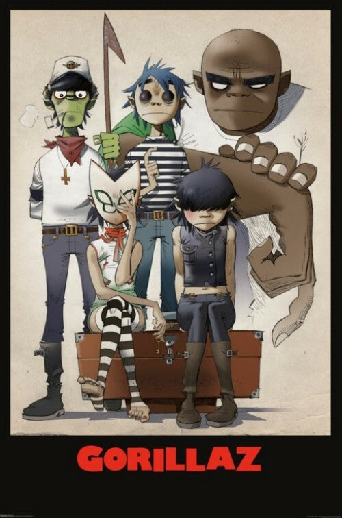 Gorillaz - Family - POSTER