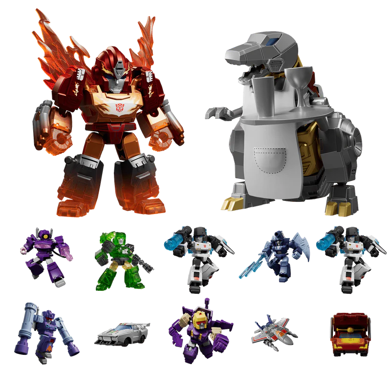 Blokees Transformers Defender Version Wave 4 Tyrants Fury  Mini Model Kit - Blind Box
