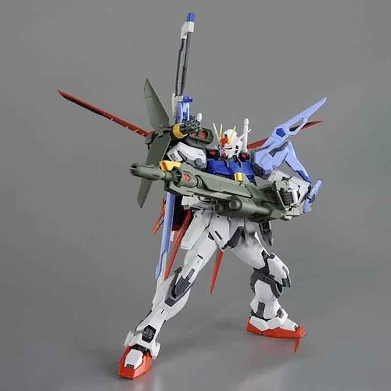 MG 1/100 AQME-X03 Launcher Striker & AQME-X02 Sword Striker  - Gundam SEED (Bandai Namco)