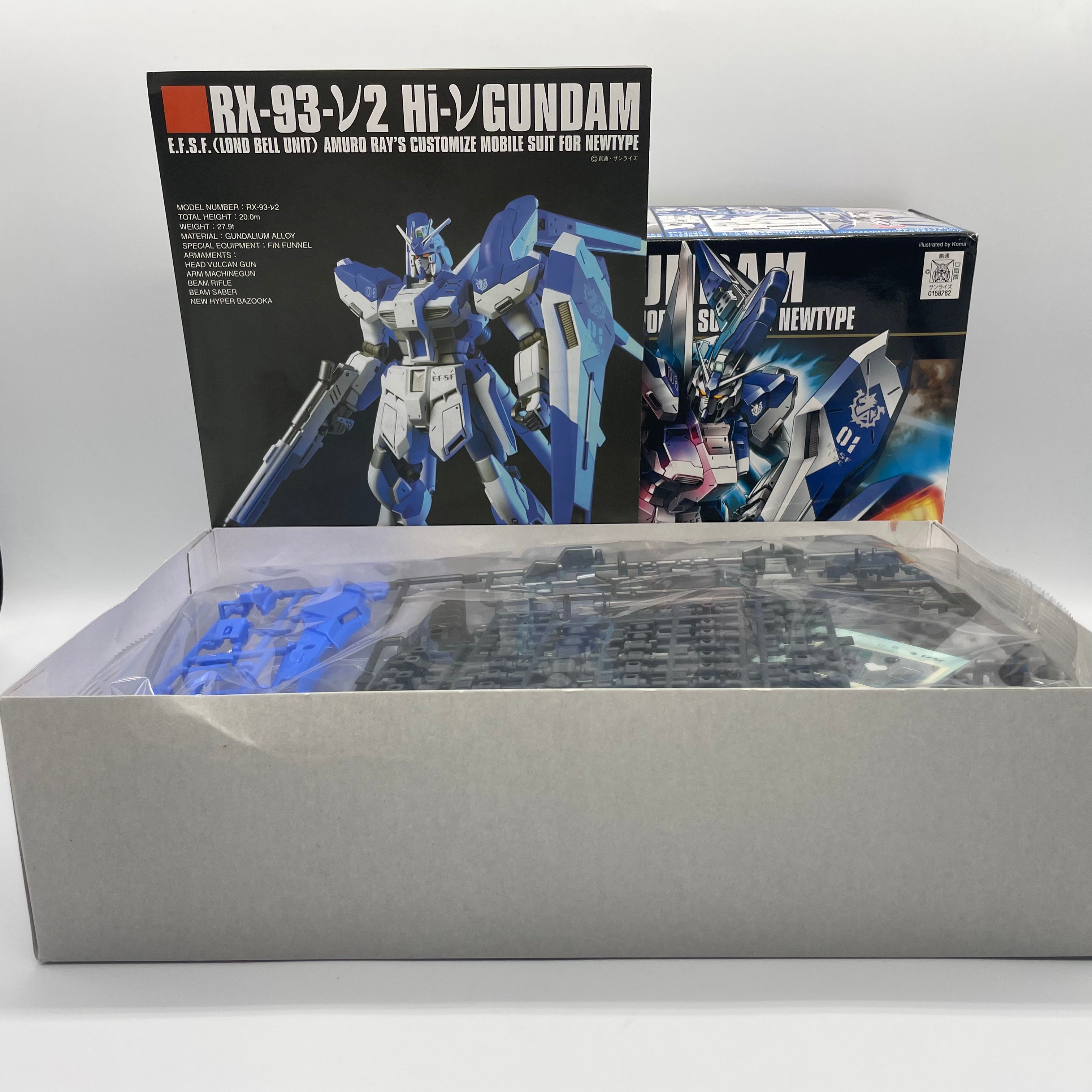 Bandai HGUC 1/144 RX-93-ν2 Hi-ν Gundam Model Kit