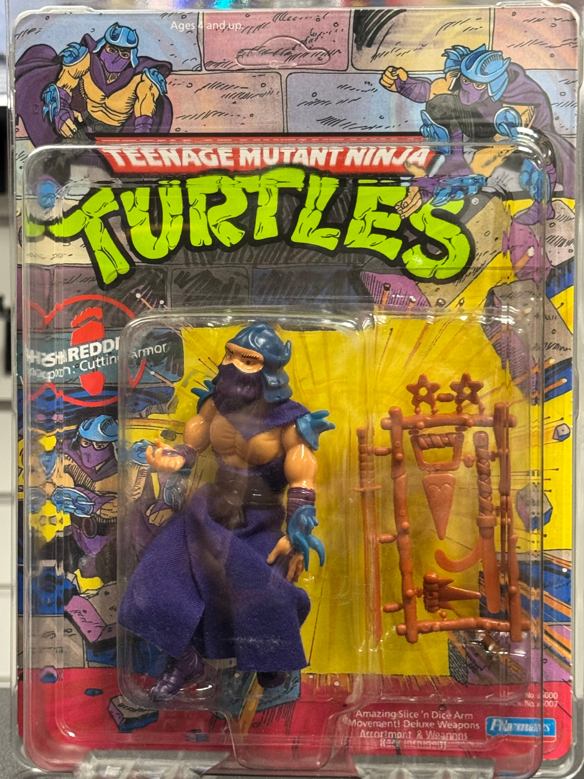 TMNT 1990 Shredder Sealed