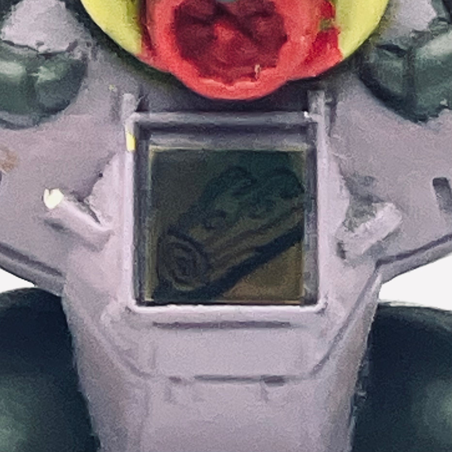 Web Slinger Spider — Wood Rub — Battle Beasts Figure (Hasbro/Takara, 1986)