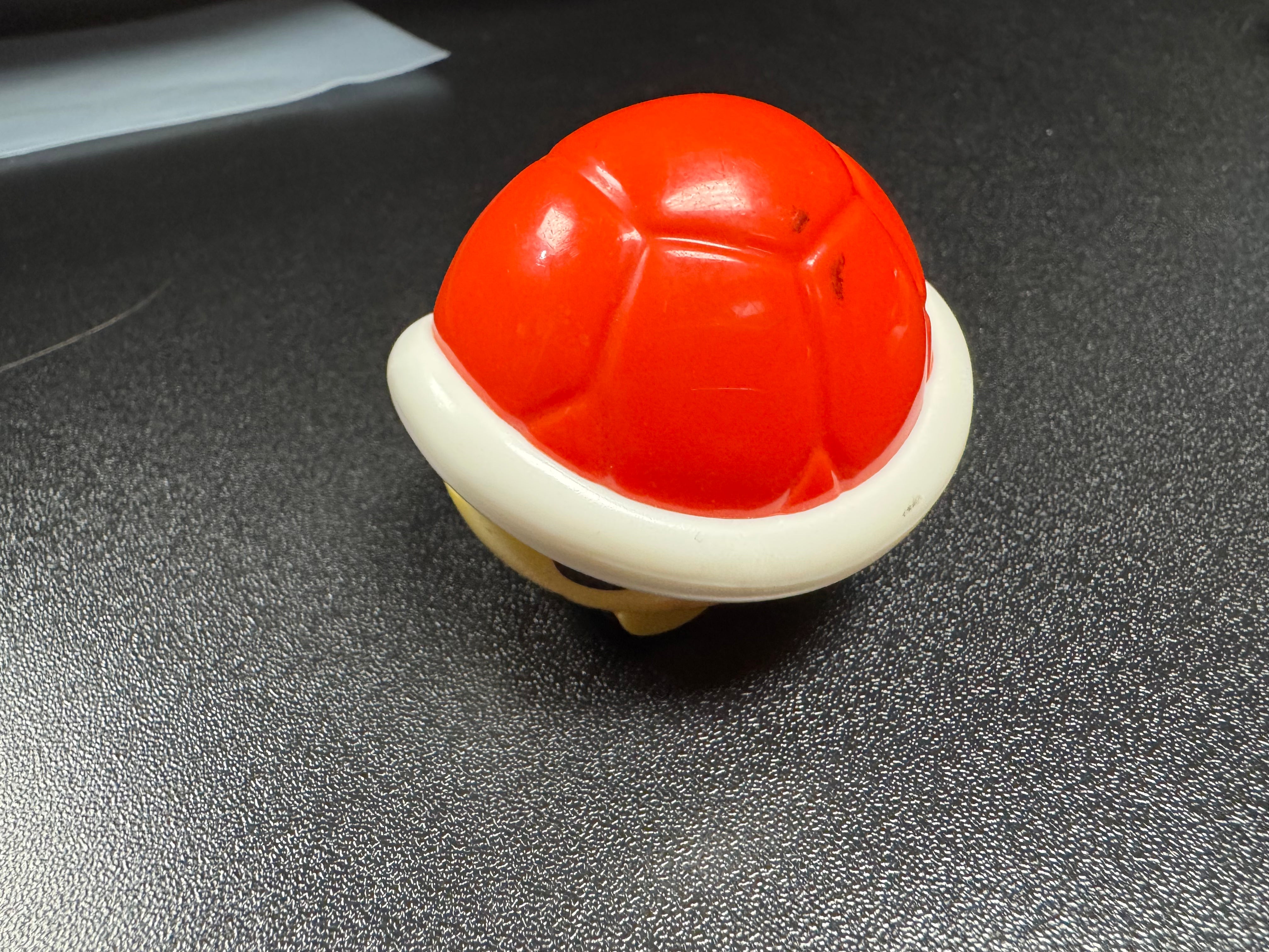 2017 Nintendo Super Mario Bros Red Koopa Shell 2" McDonald's Toy Pull Back