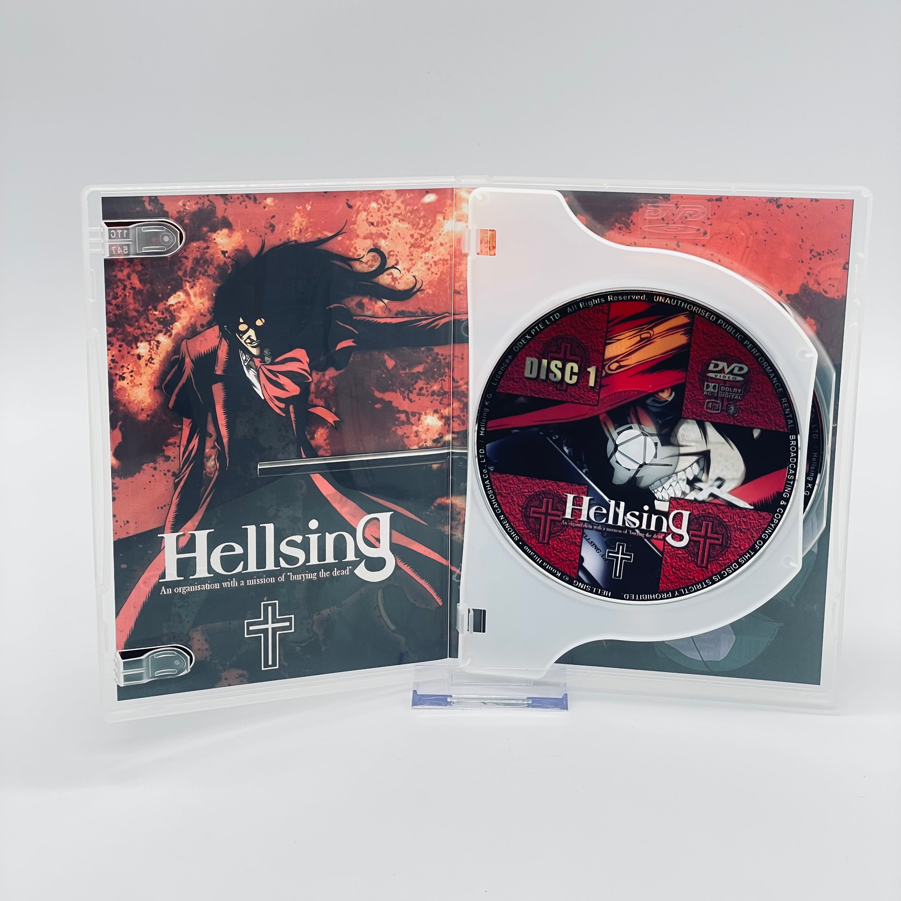 Hellsing Volume 1 Anime DVD - Region 4 used