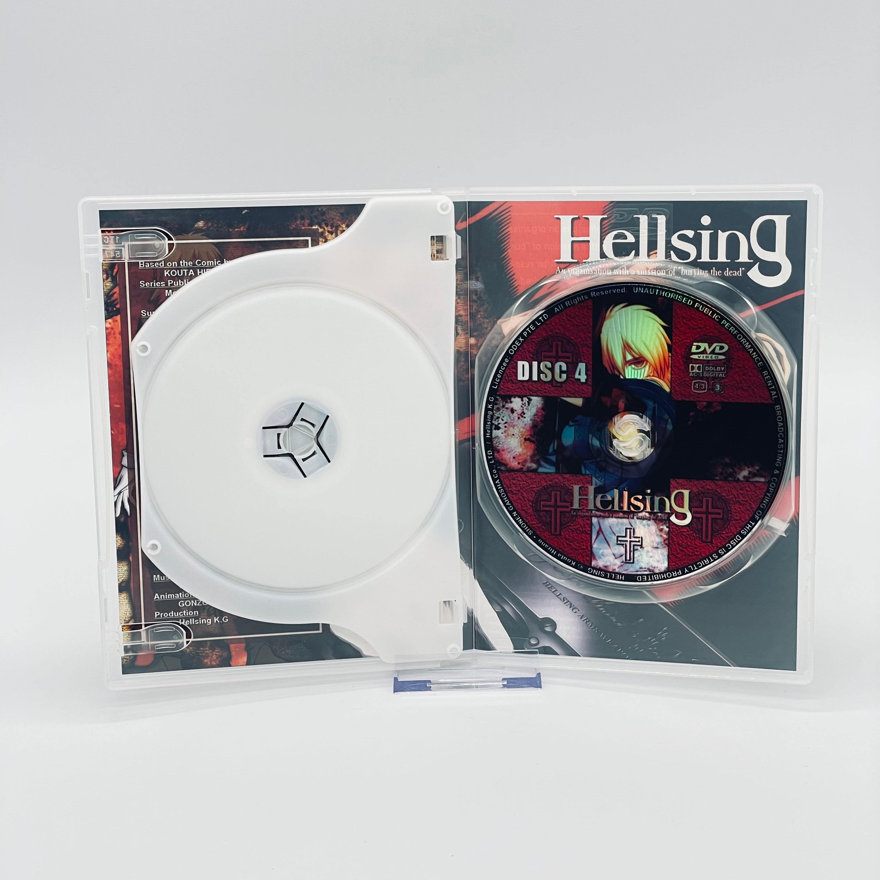 Hellsing Volume 2 Anime DVD - Region 4 used