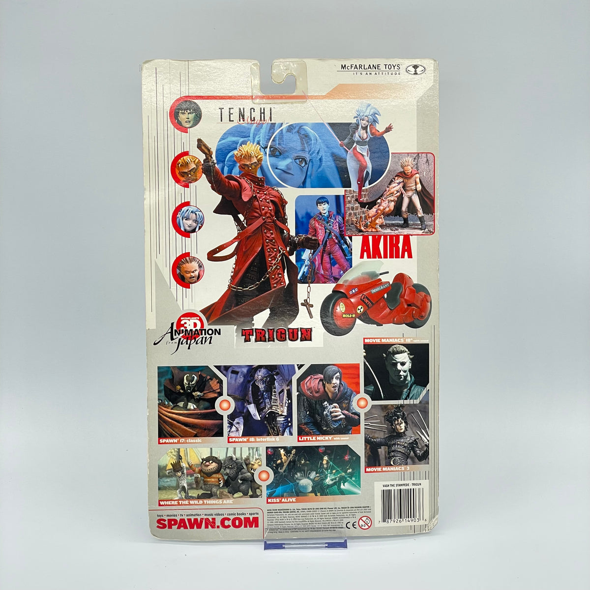 McFarlane Toys Trigun Vash the Stampede Action Figure - Loose, Complete