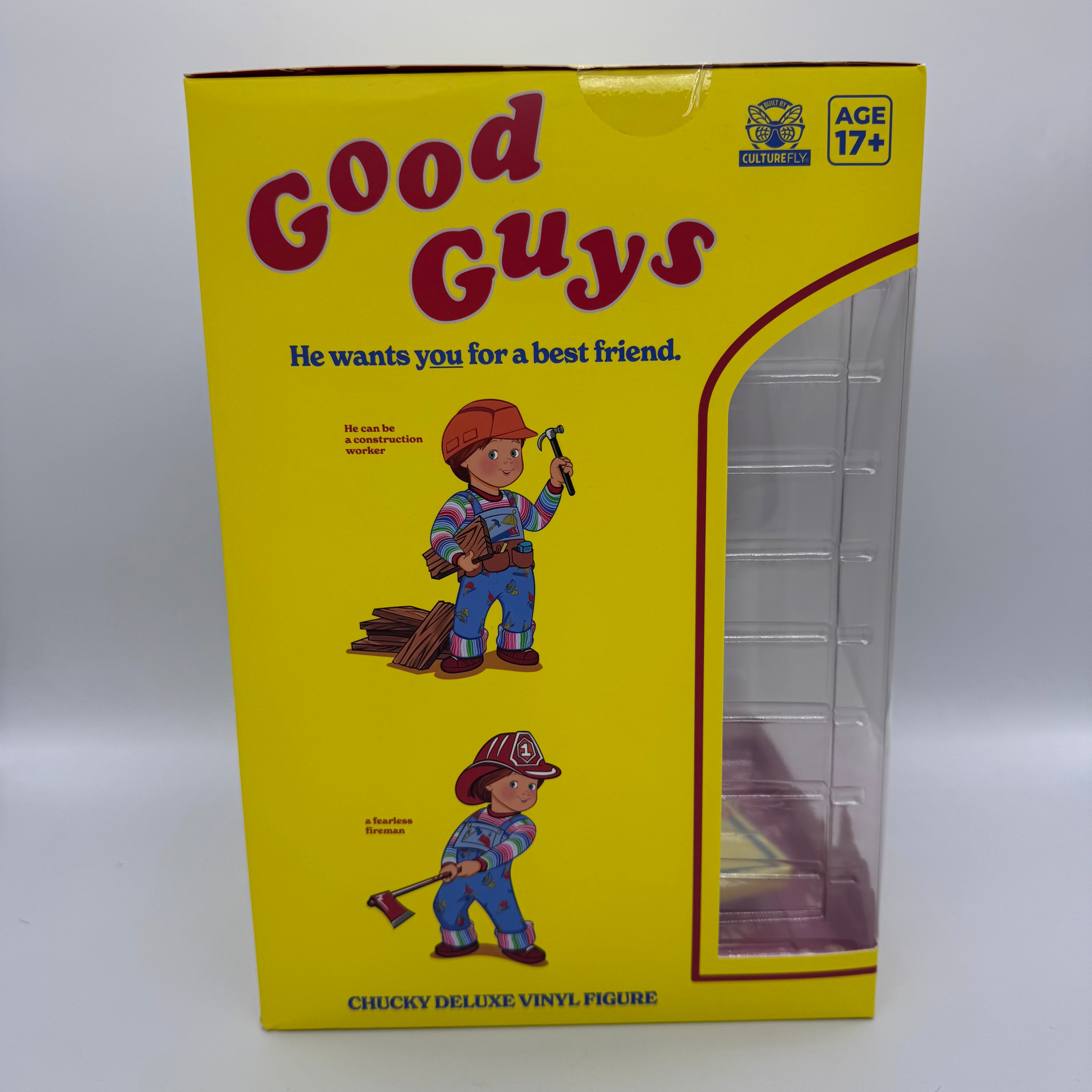 Good Guys Chucky Deluxe Vinyl Figure 9" – Culturefly (Child's Play)
