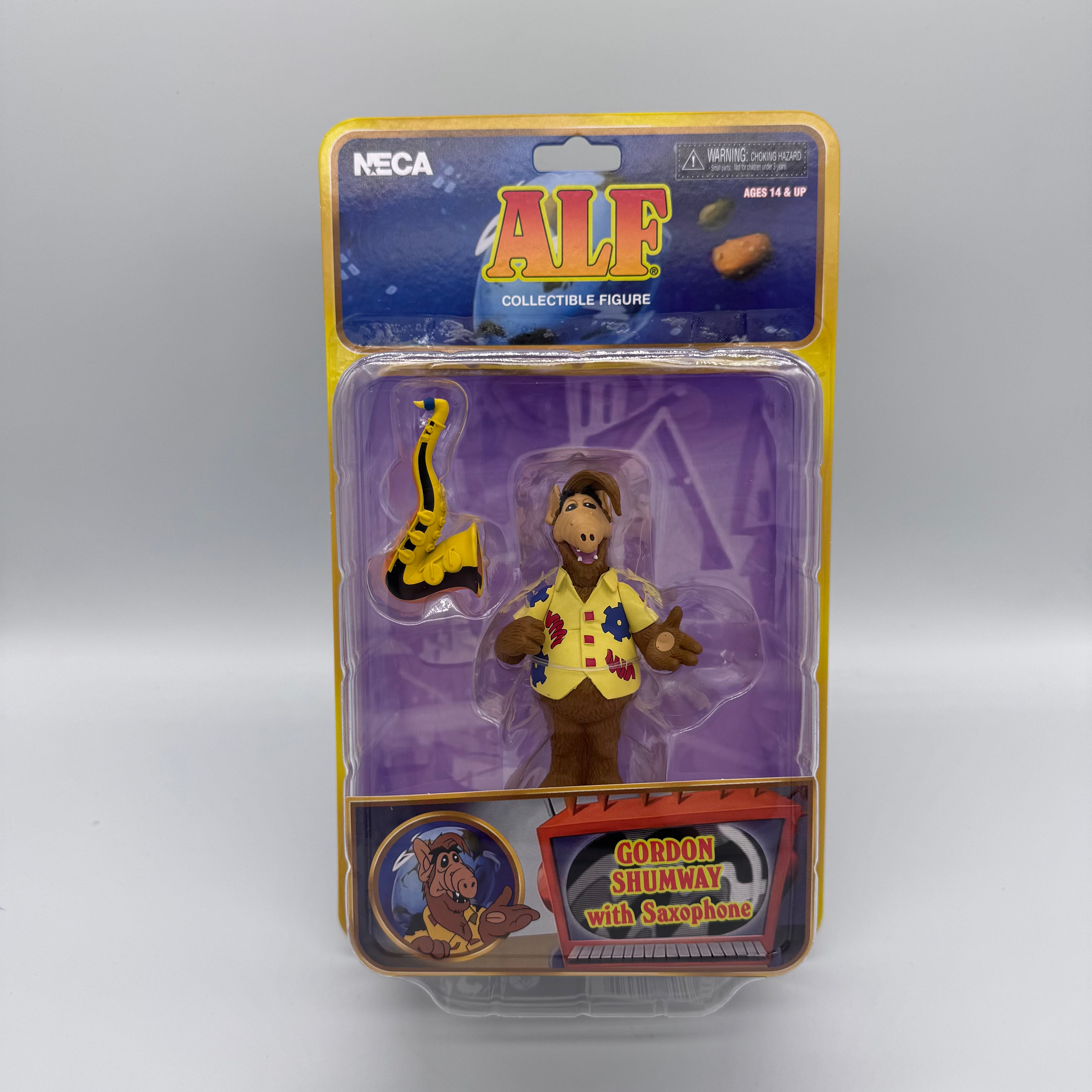 NECA ALF Collectible Figure – Gordon Shumway with Saxophone
